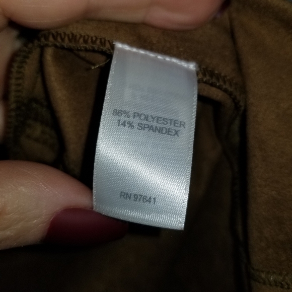 J. Jill faux suede moto--vibe zip jacket - Picture 7 of 8